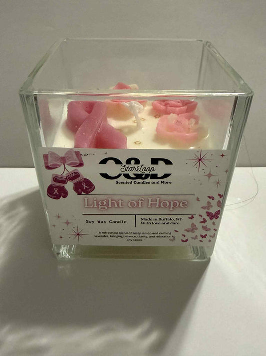 Light of Hope – Lemon Lavender Soy Wax Candle