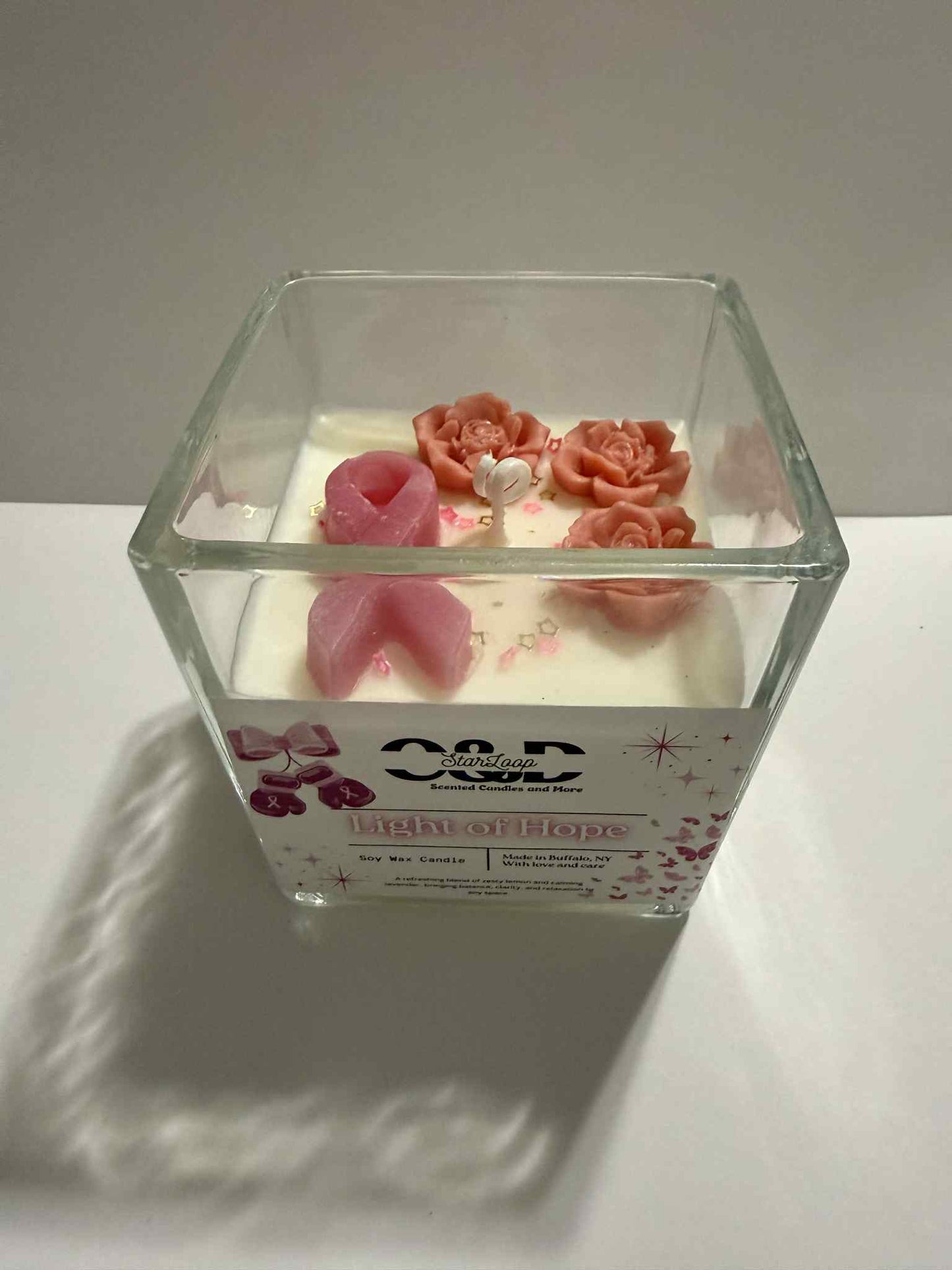Light of Hope – Lemon Lavender Soy Wax Candle