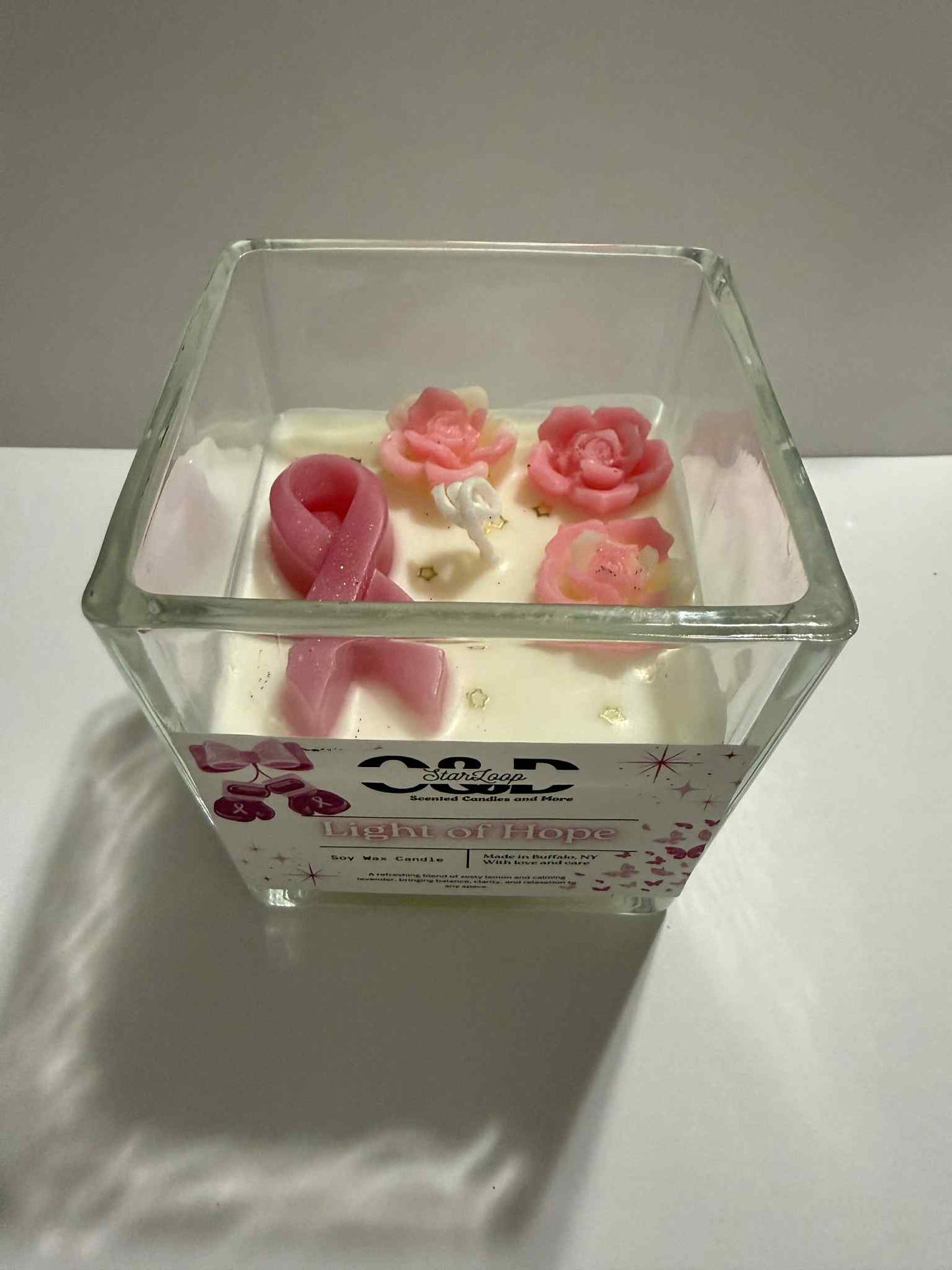 Light of Hope – Lemon Lavender Soy Wax Candle