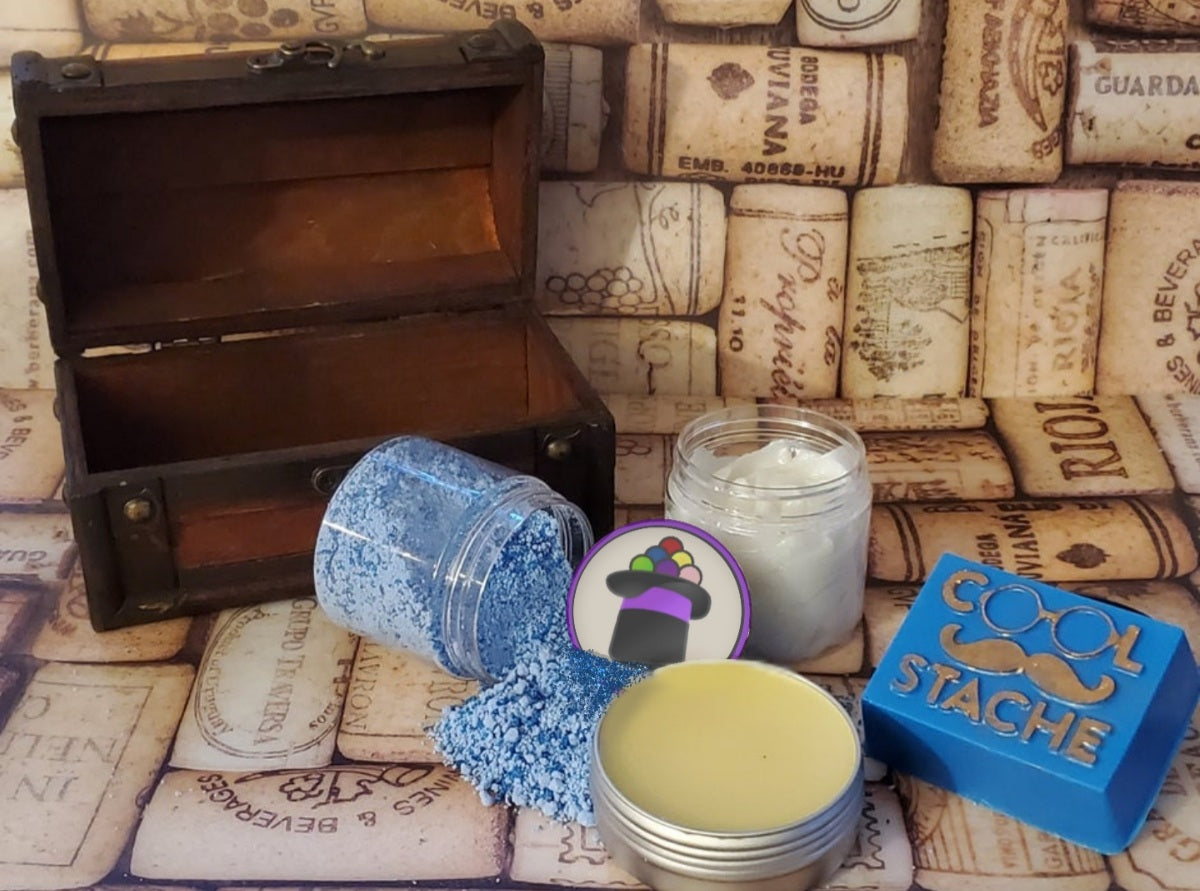 Viking Treasure Chest – Handmade Soap & Grooming Set for Warriors