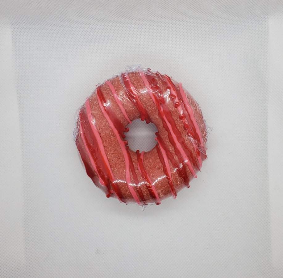 Donut Bath Bomb – Fun & Fizzy Sweet-Scented Bath Treat